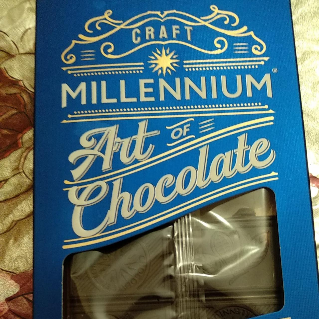 Фото - Шоколад чорний з фундуком журавлиною та волошками Craft Series Millennium