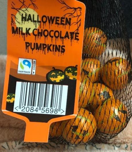 Фото - Milk Chocolate Pumpkins Halloween Candy Lidl