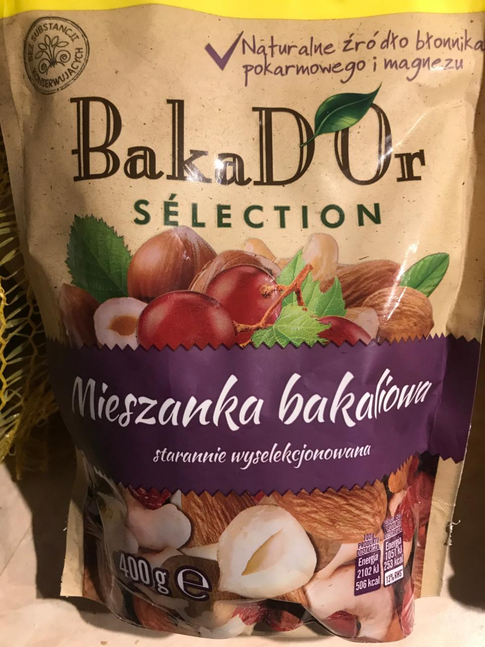 Фото - Мікс горіховий з сухофруктами Mieszanka Bakaliowa BakaD'Or