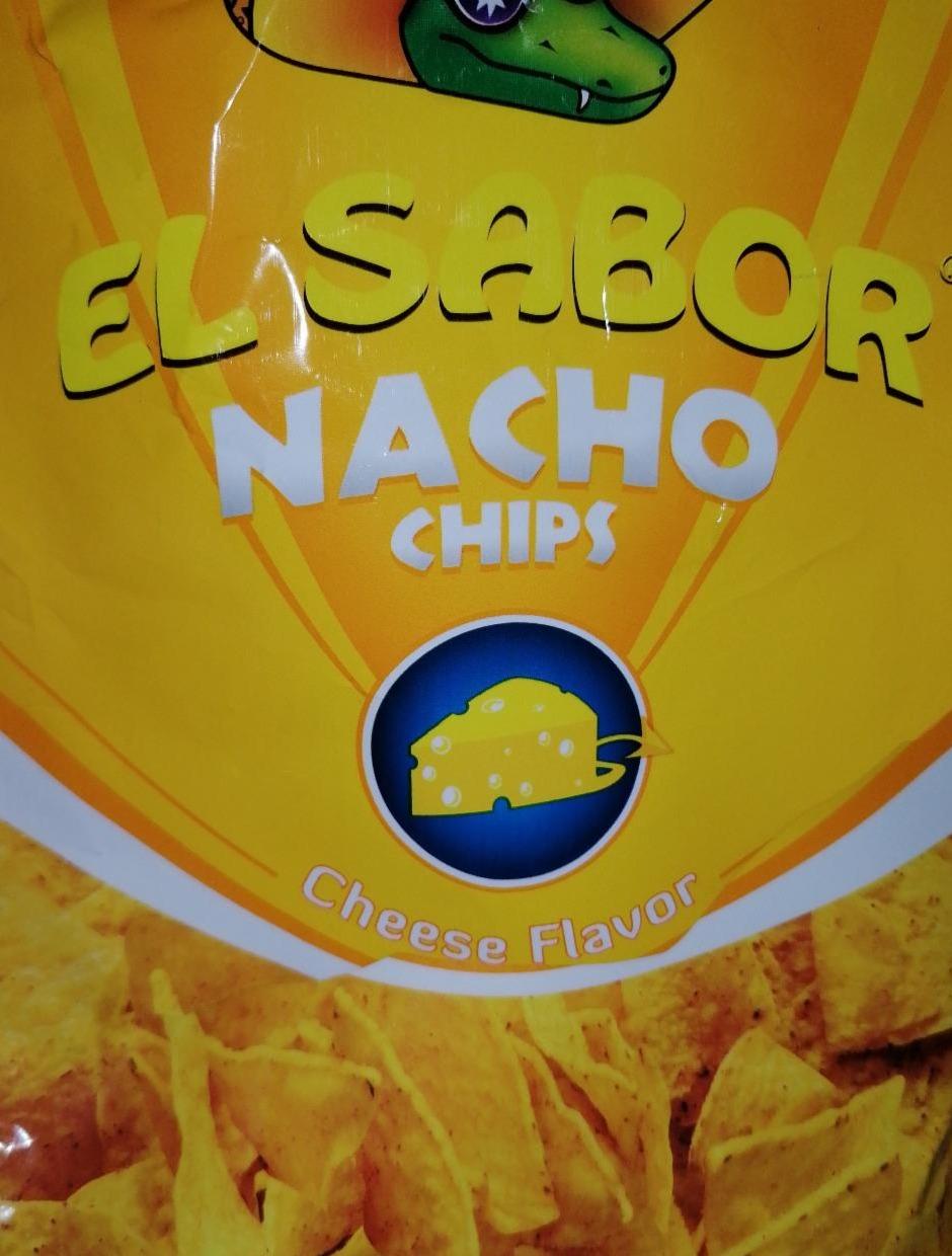 Фото - Чіпси кукурудзяні зі смаком сиру Начо El Sabor