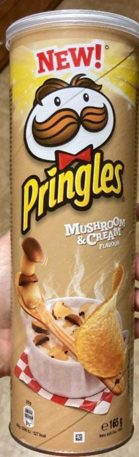 Фото - Чіпси білі гриби зі сметаною Pringles