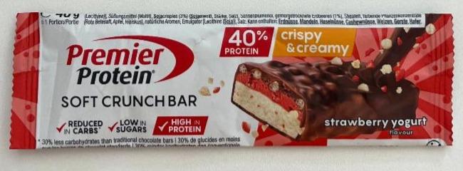 Фото - Soft crunch bar Strawberry Yoghurt Premier Protein