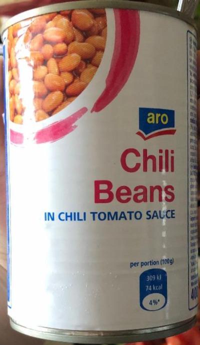 Фото - Борлотті в томатному соусі чілі Chili Beans Aro
