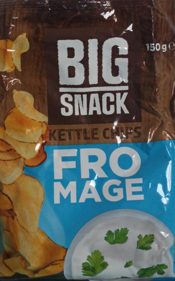 Фото - Kettle Chips Fromage Big Snack