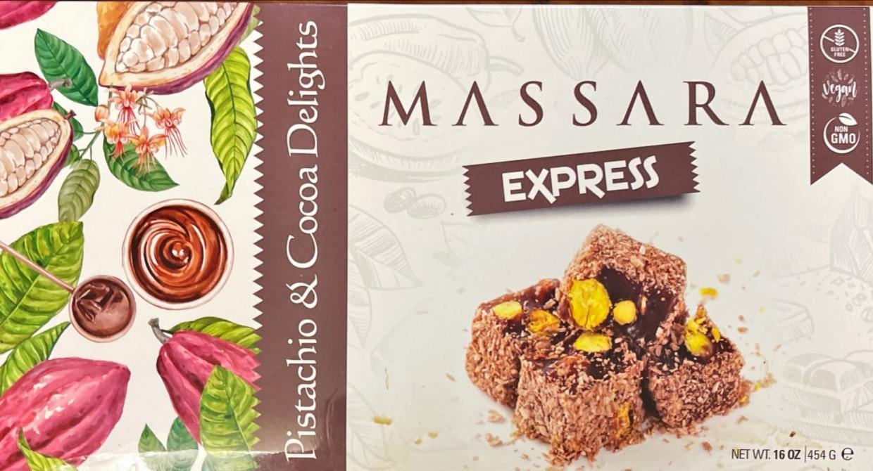 Фото - Насолоди з фісташок і какао Express Delights Pistachio & Nuts Group Massara