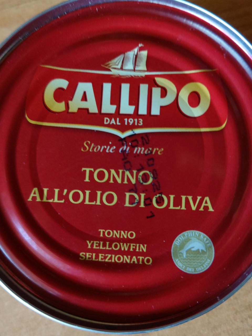 Фото - Філе тунця в оливковій олії Callipo