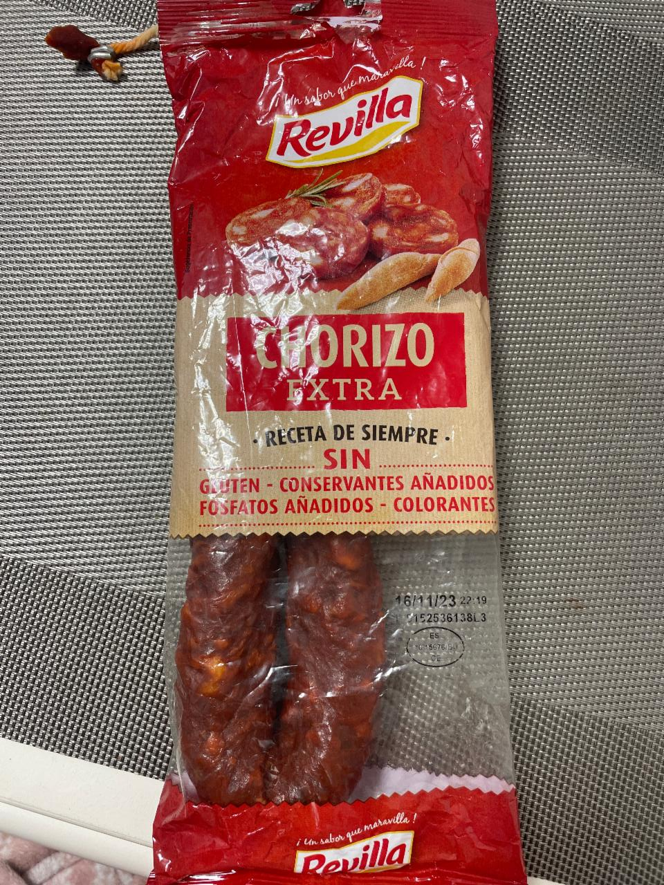 Фото - Ковбаса іспанська Chorizo Extra Revilla