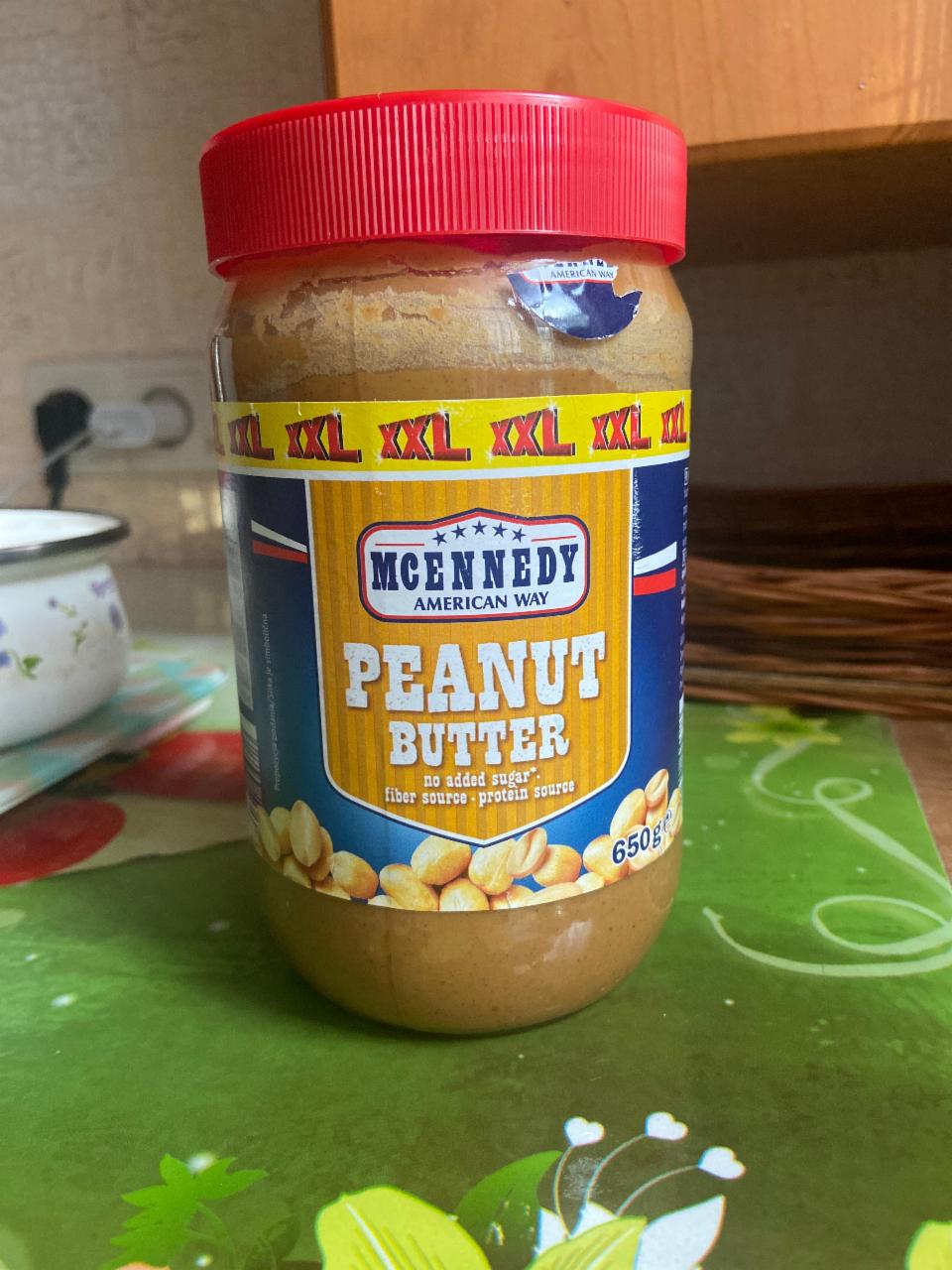 XXL Mcennedy Арахісове калорійність, Butter ⋙TablycjaKalorijnosti харчова цінність - Peanut масло