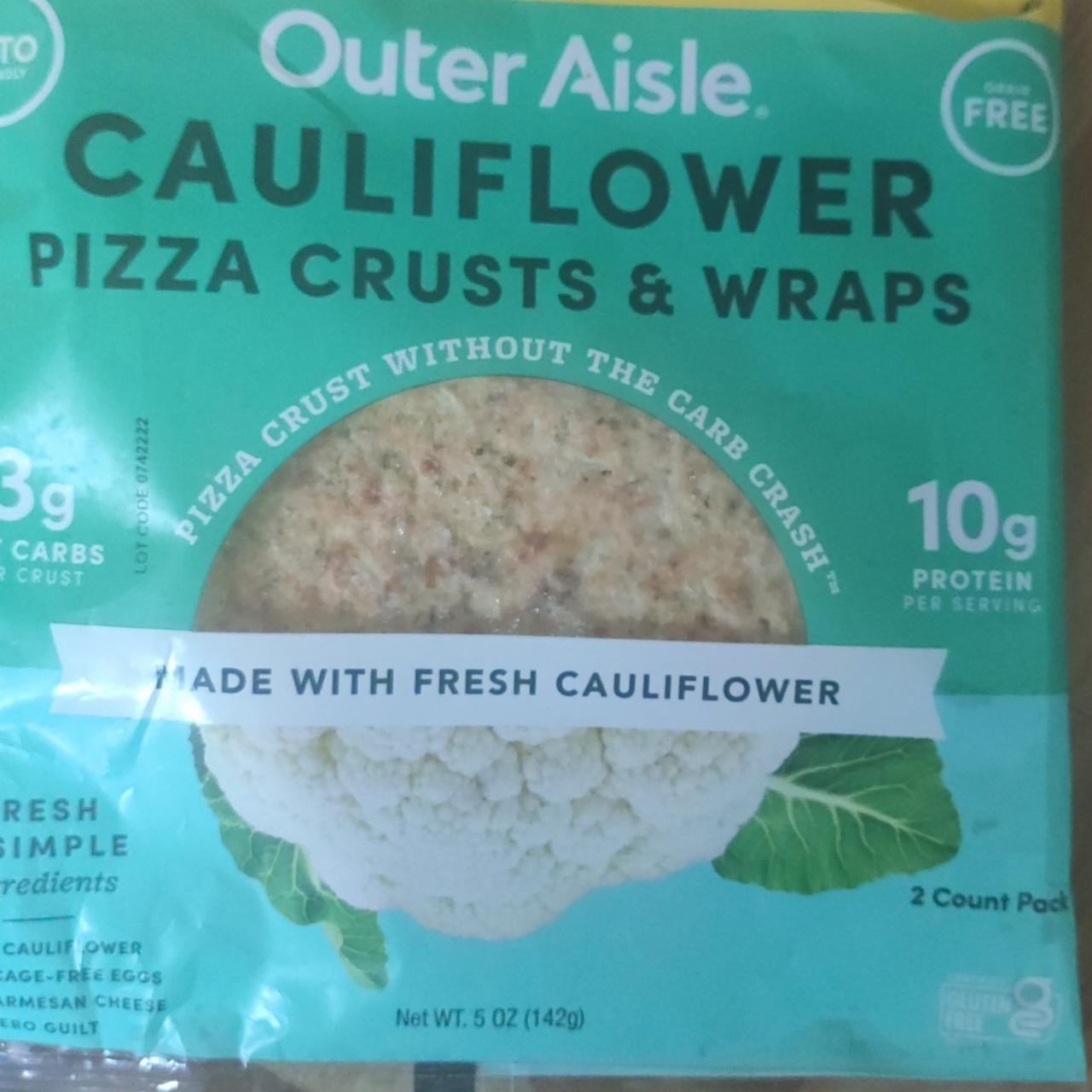 Фото - Cauliflower pizza crusts &wraps Outer Aisle