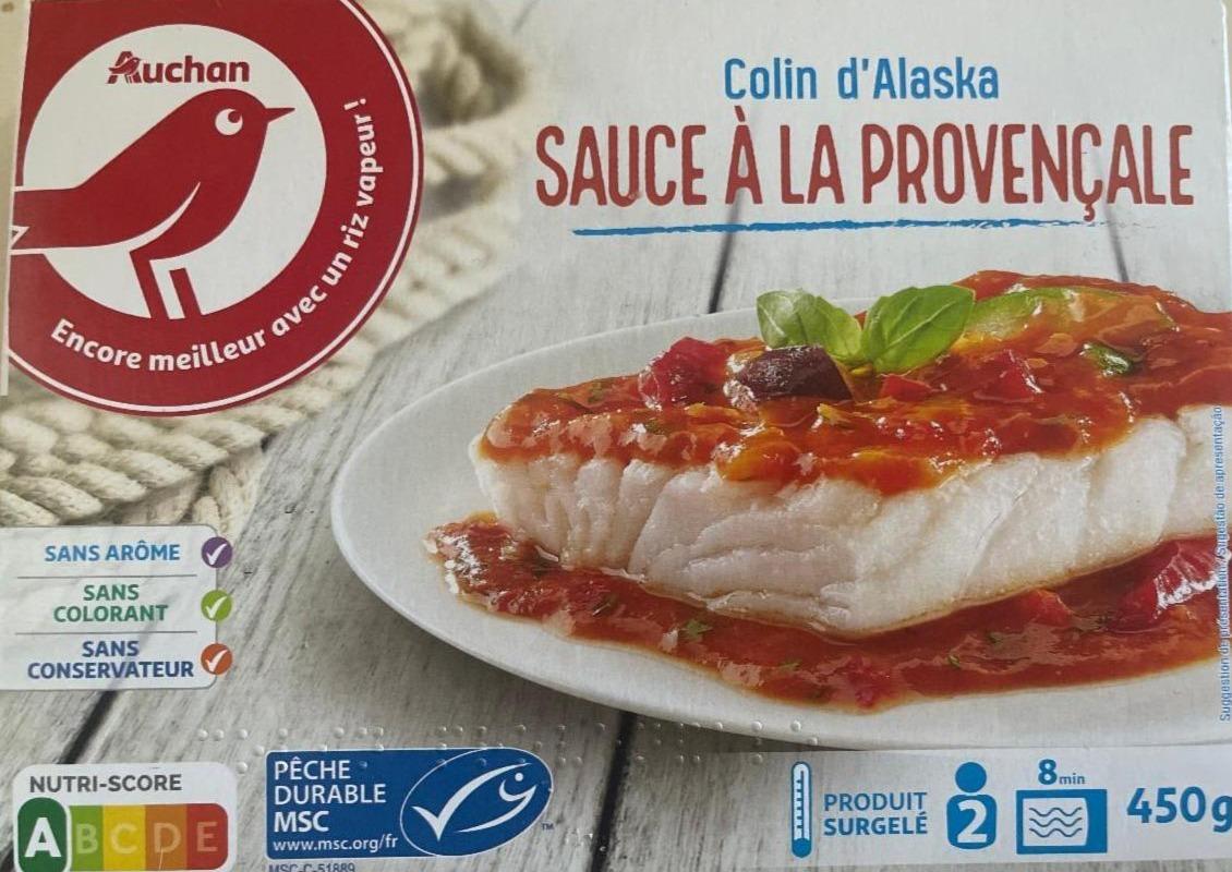 Фото - Colin d'Alaska sauce à la provençale Auchan