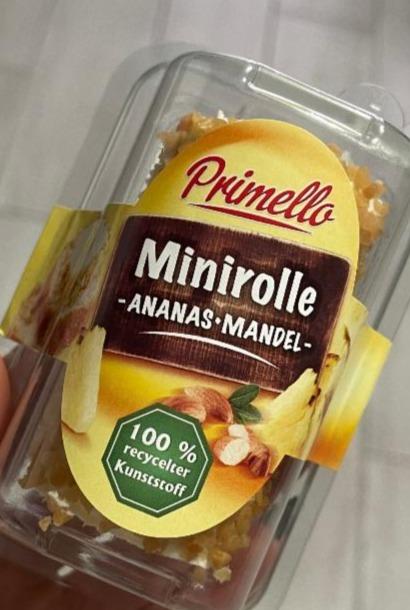 Фото - Сир м‘який ананас-мигдаль Primello Прімелло
