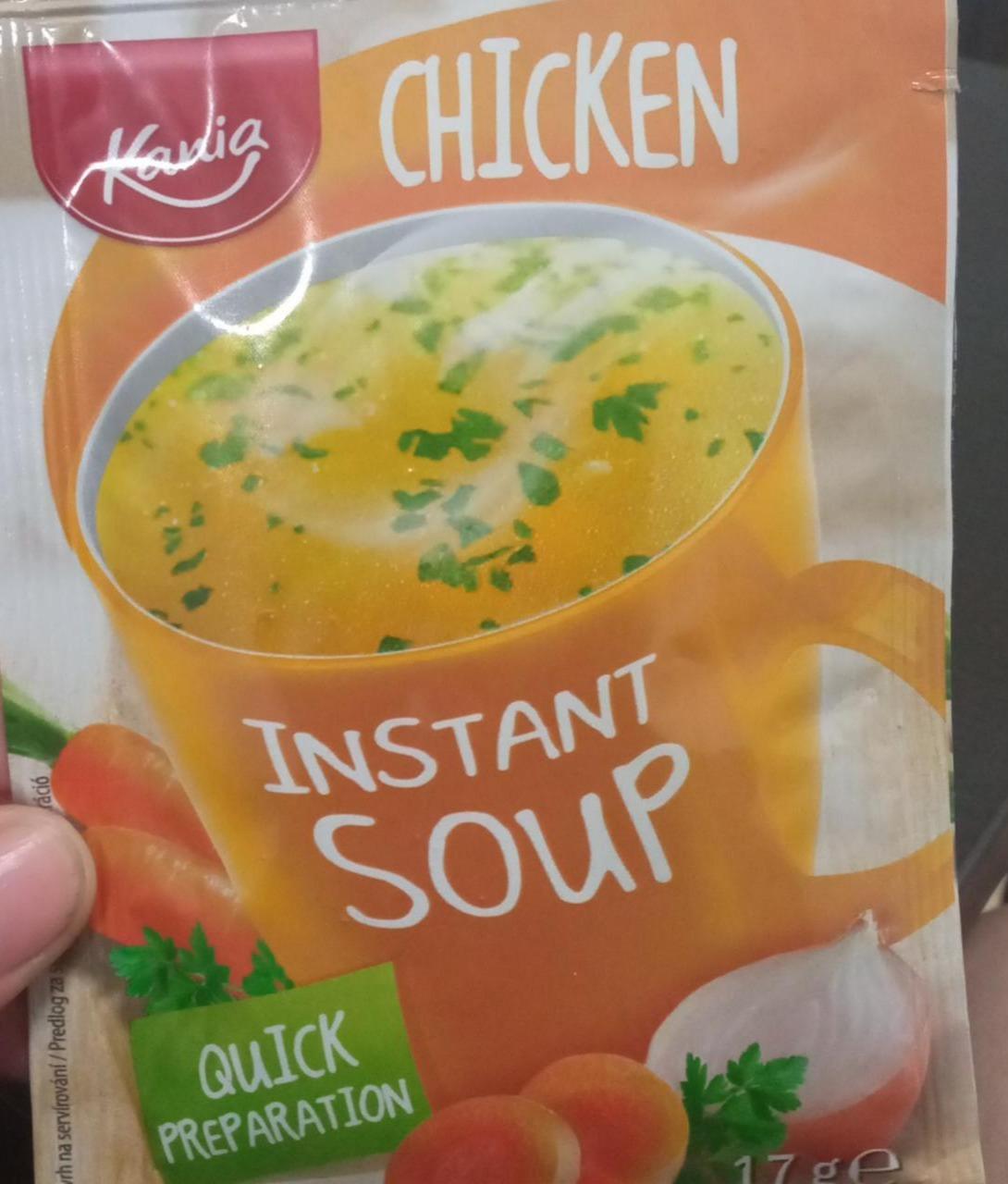 Фото - Instant soup chicken Kania