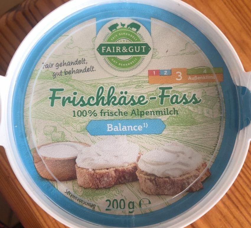 Фото - Frischkäse - Fass Joghurt - Leichter Genuss Fair & Gut