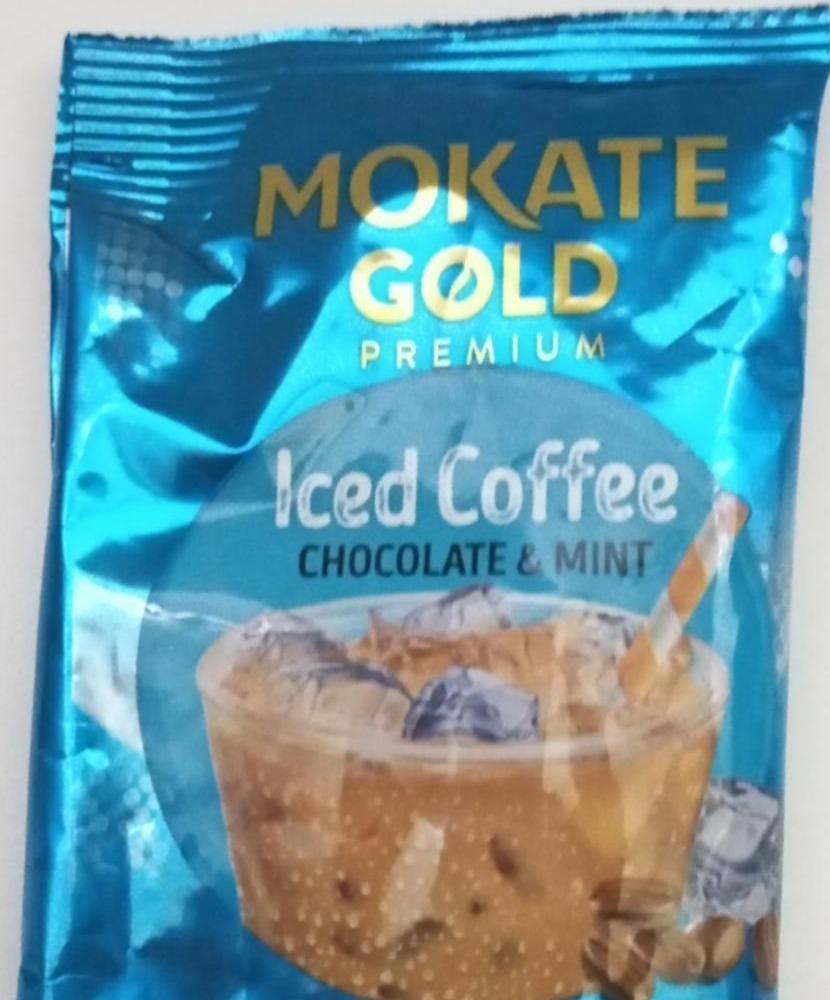 Фото - Холодний кавовий напій зі смаком шоколаду Mokate Gold