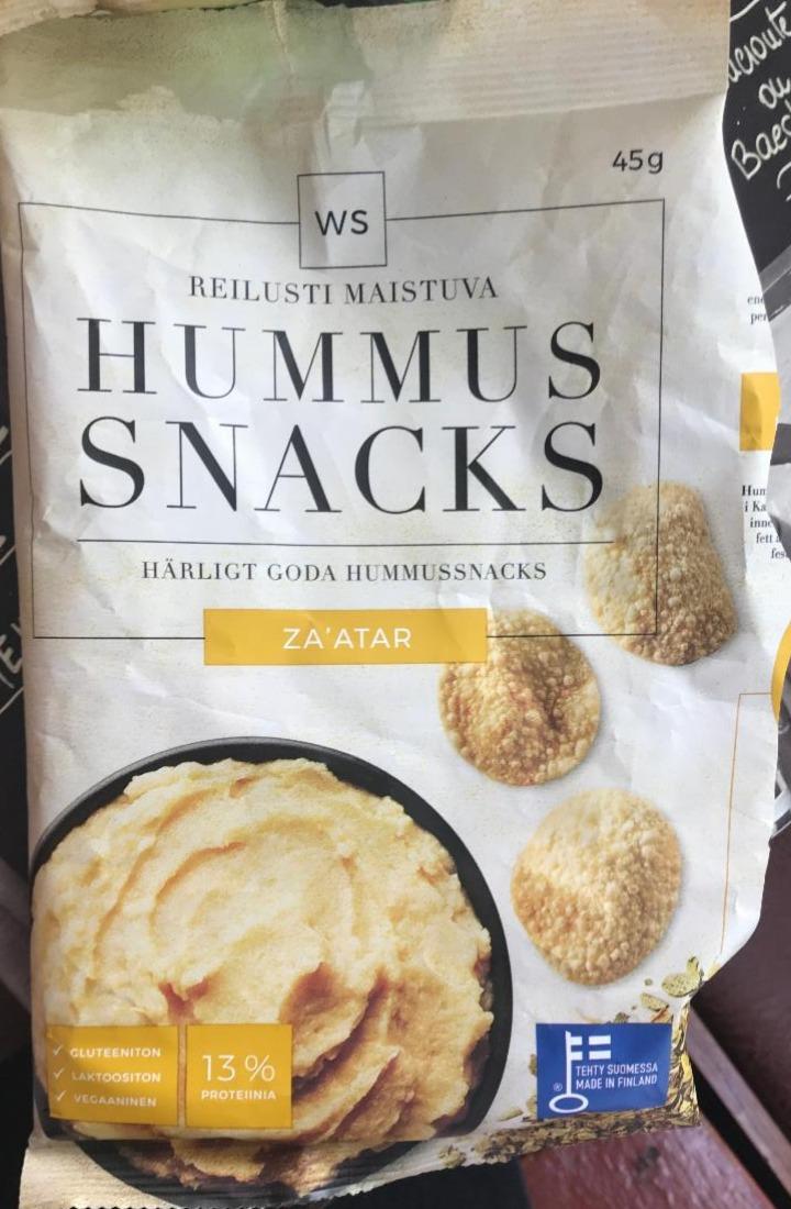 Фото - Снеки з нутом Hummus Snacks WS