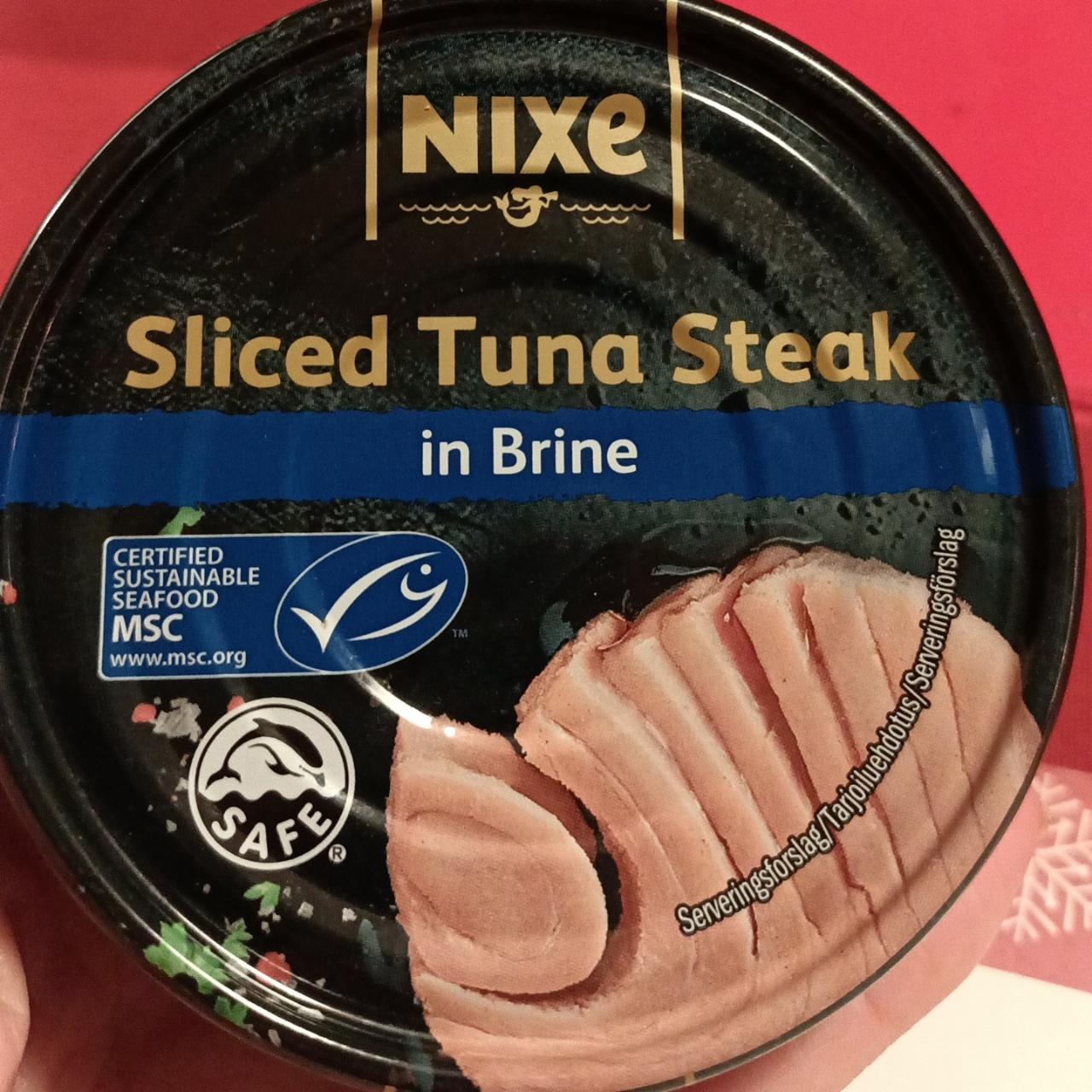 Фото - Нарізаний стейк з тунця в розсолі Sliced Tuna Stea in Brine Nixe