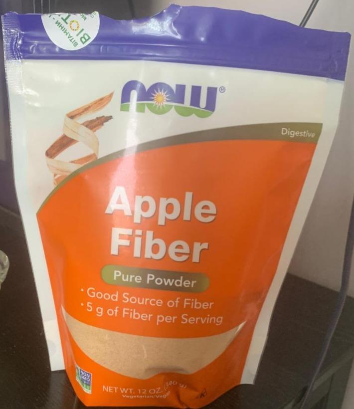 Фото - Яблучна клітковина Apple Fiber Now Foods