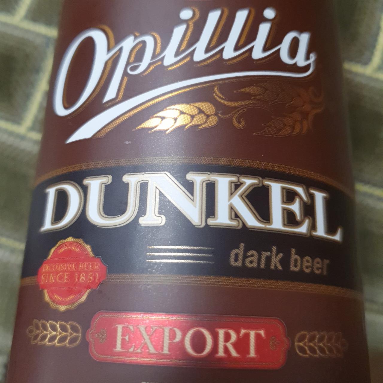 Фото - Пиво темне 4.8% Dunkel Opillia Опілля
