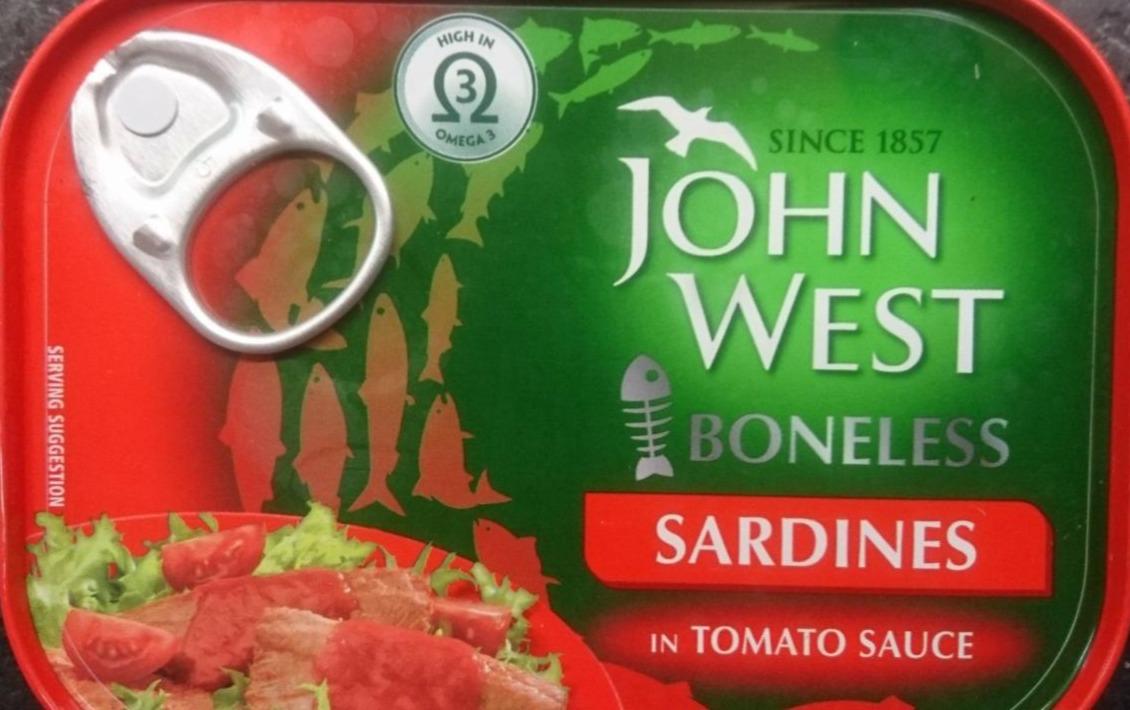 Фото - Сардини без кісток в томатному соусі John West