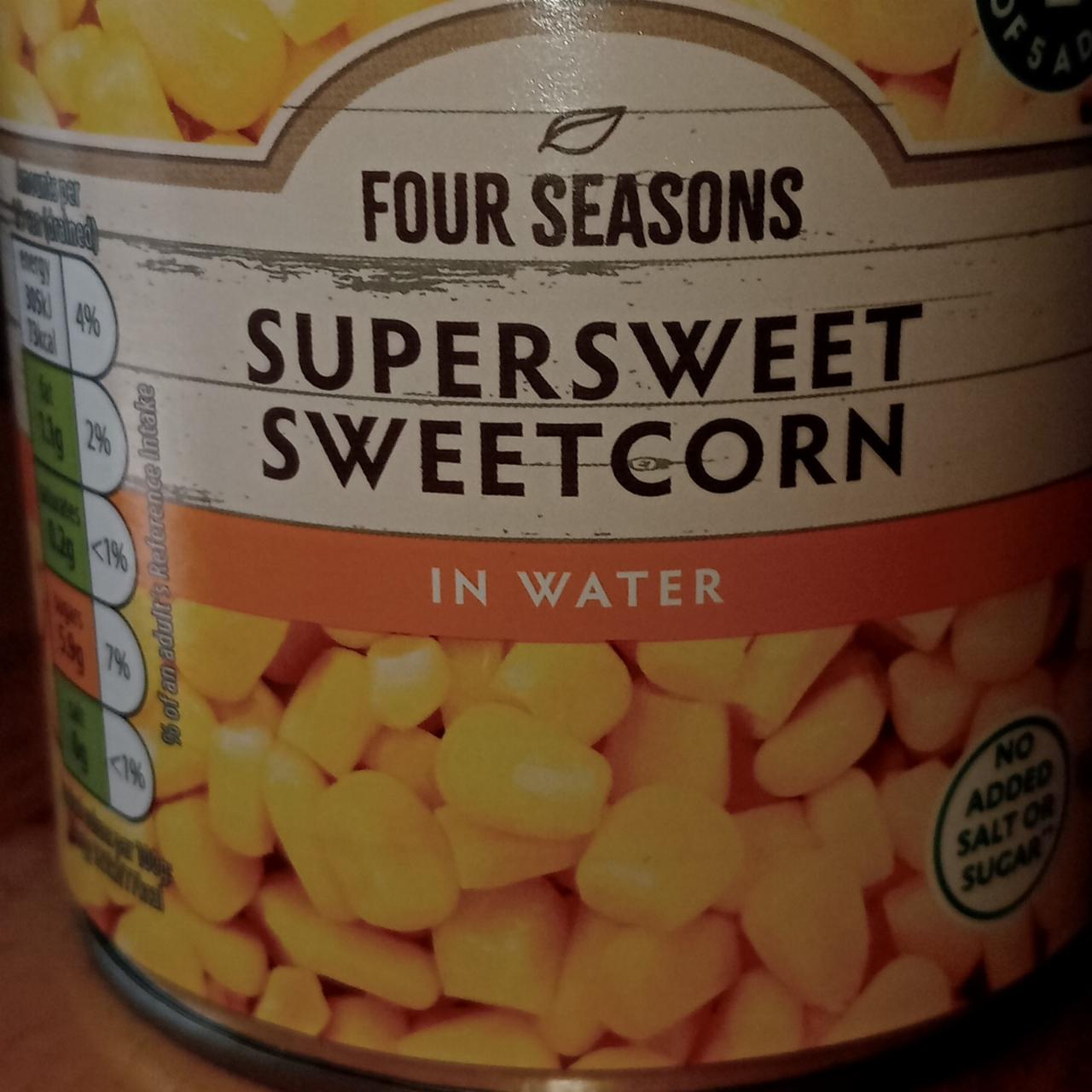 Фото - Кукурудза цукрова Supersweet Sweetcorn Four Seasons