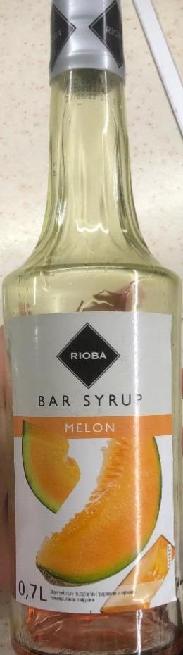 Фото - Сироп із смаком дині Bar Syrup Rioba