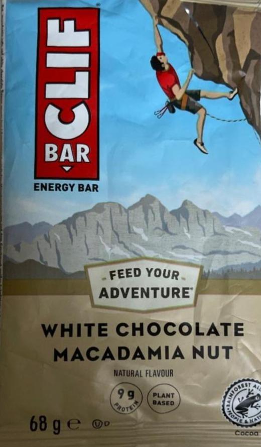 Фото - Енергетичний батончик Clif білий шоколад Adventure