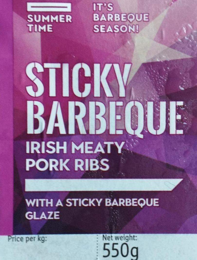Фото - Sticky BBQ Meaty Pork Ribs Lidl