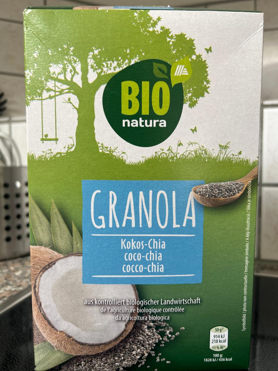 Фото - Гранола кокос-чіа Granola Bio Natura