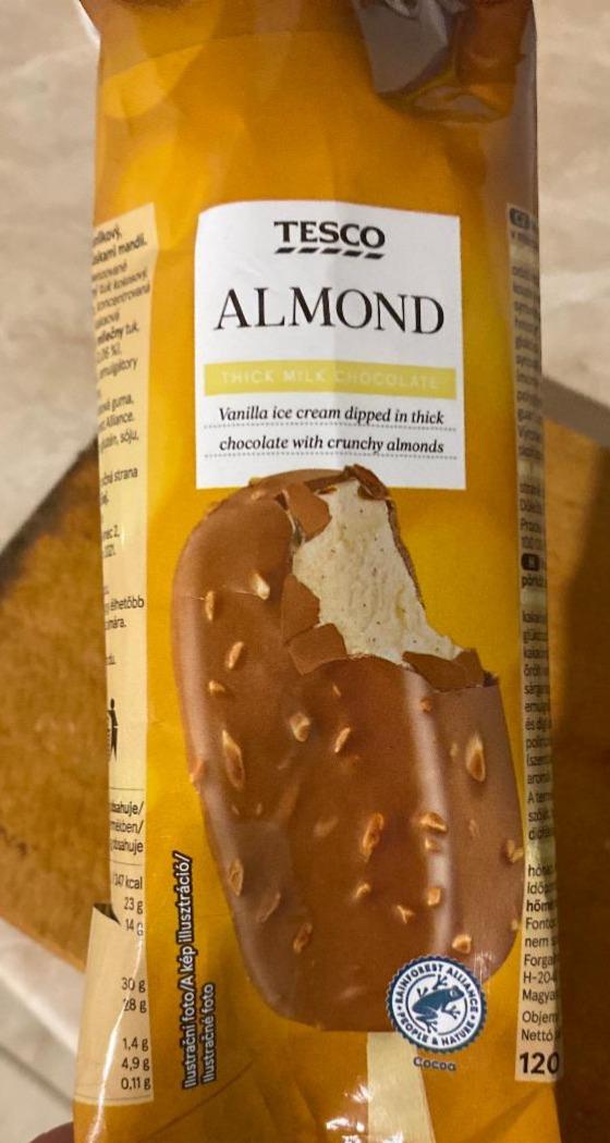 Фото - Морозиво Almond Thick Milk Chocolate Tesco
