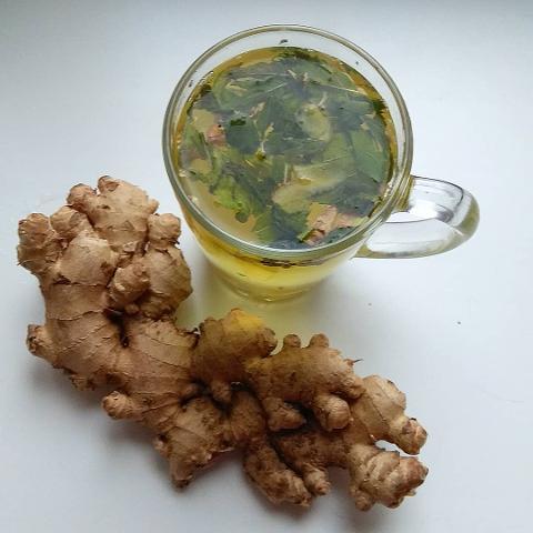 Фото - Зелений чай із імбиром без цукру