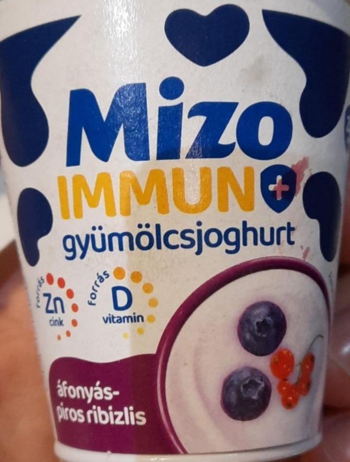 Фото - Immun+ áfonyás-piros ribizlis gyümölcsjoghurt Mizo