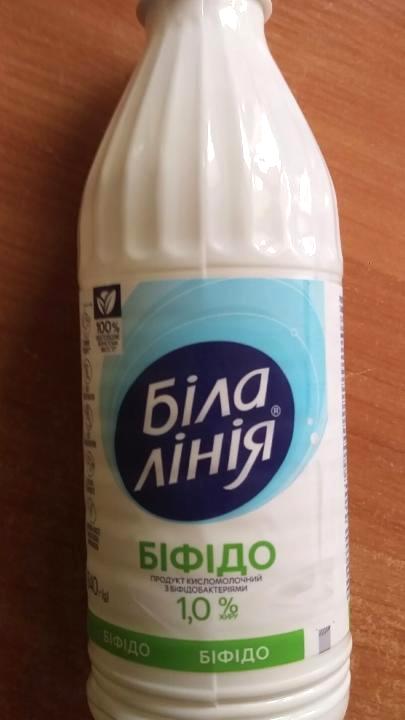 Фото - Продукт кисломолочний з біфідобактеріями Біфідо 1% Біла лінія