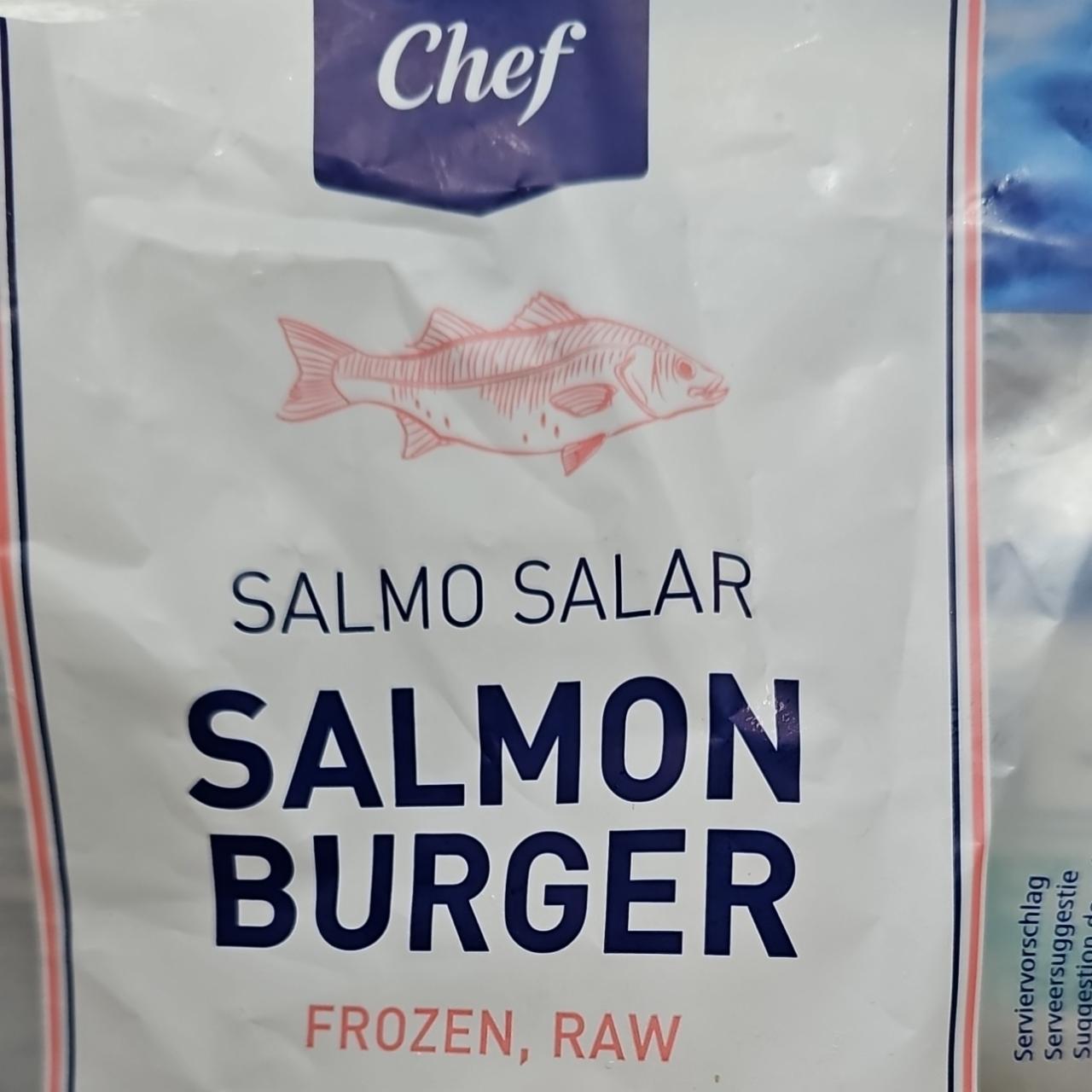 Фото - Бургери з лосося Salmon Burger Metro Chef