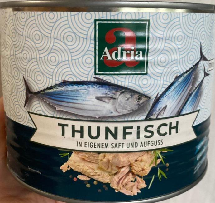 Фото - Thunfisch in eigenem Saft und Aufgus Adria