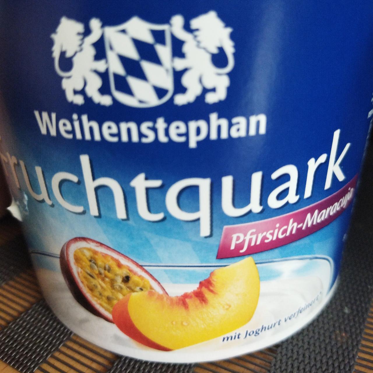 Фото - Фруктовий кварк персик -маракуйя Fruchtquark Weihenstephan