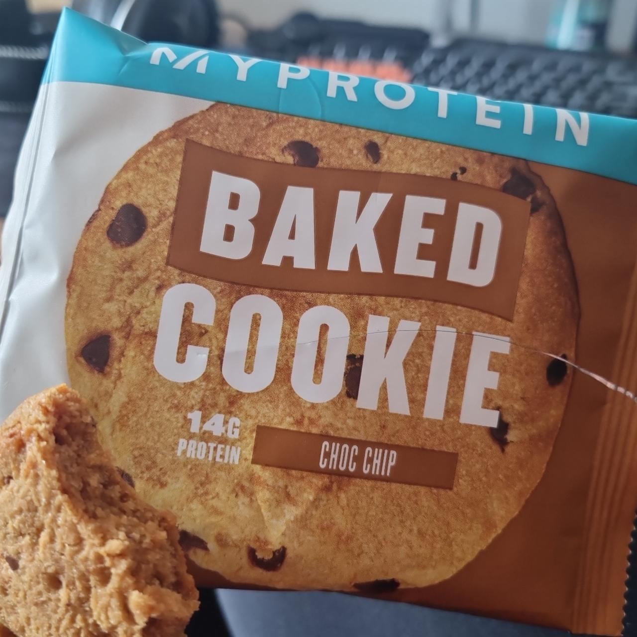 Фото - Baked Cookie Choc Chip Myprotein