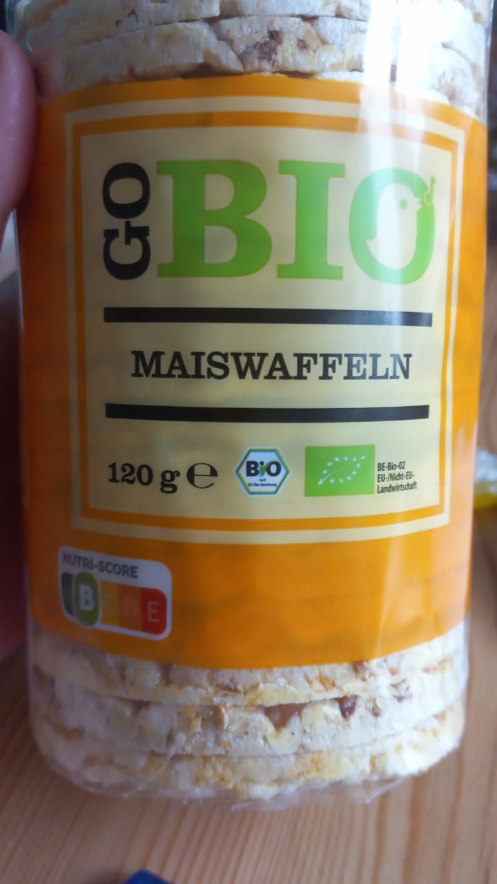 Фото - Хлібці кукурудзяні Maiswaffeln Go Bio