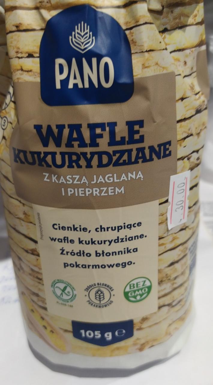 Фото - Хлібці кукурудзяні Wafle z Kaszą jaglaną i Pieprzem Pano