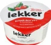 Фото - Білий йогурт з суницею 8,5% жирності на подушці з фруктів та ягід Malenka Hollandi Lekker