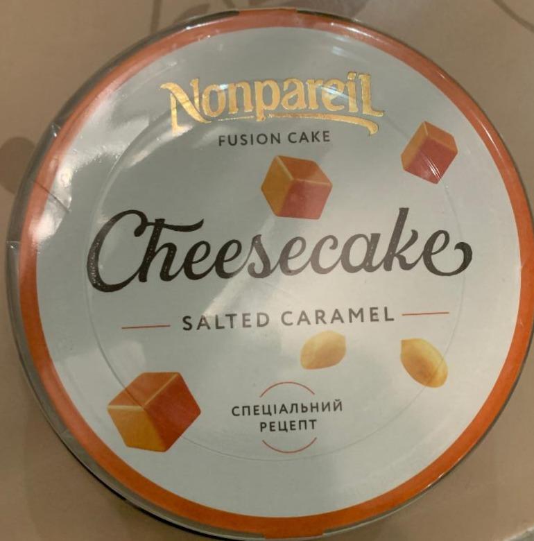 Фото - Чізкейк солона карамель Cheesecake Salted Caramel Nonpareil