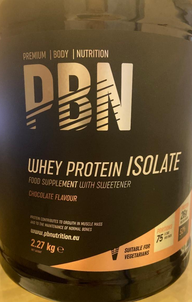 Фото - Ізолят сироваткового протеїну Hey PBN Premium Body Nutrition