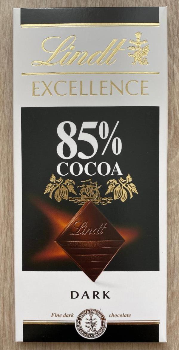 Фото - Lindt Excellence гіркий шоколад 85% какао Lindt