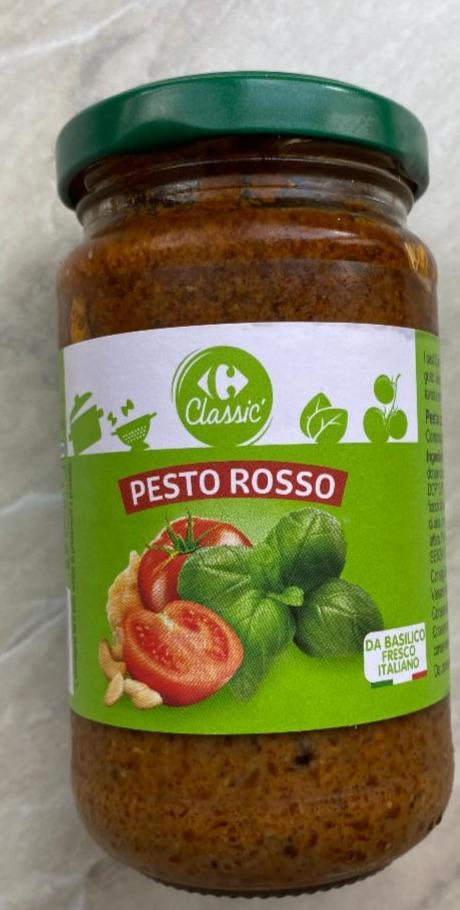 Фото - Pesto Rosso basil and tomato Carrefour Classic