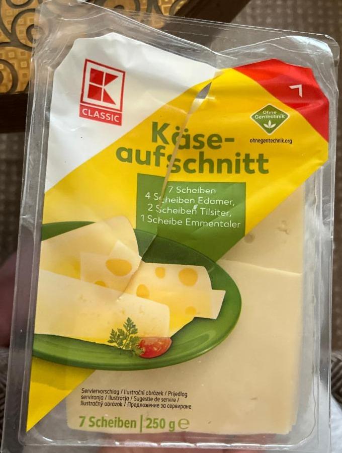 Фото - Käse-Aufschnitt K-Classic