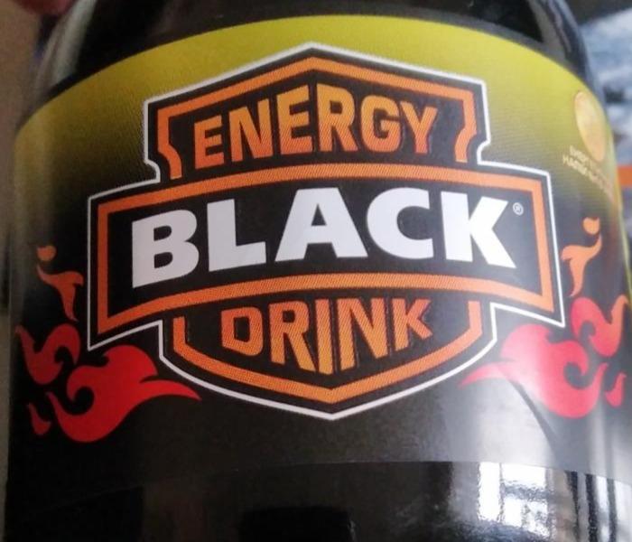 Фото - Енергетичний напій сильногазований Extra Black Energy
