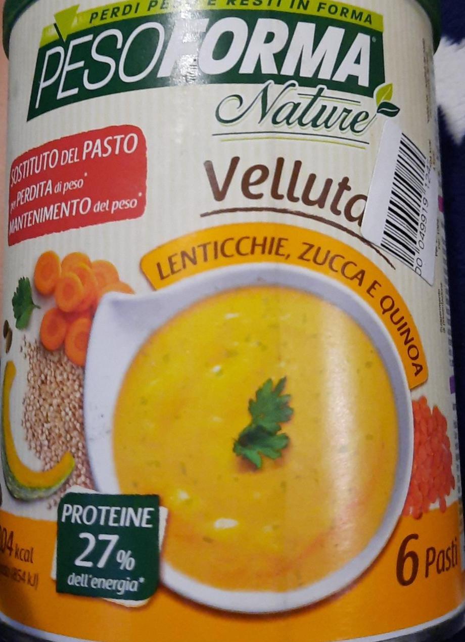 Фото - Vellutata Nature Lenticchie, Zucca e Quinoa Pesoforma
