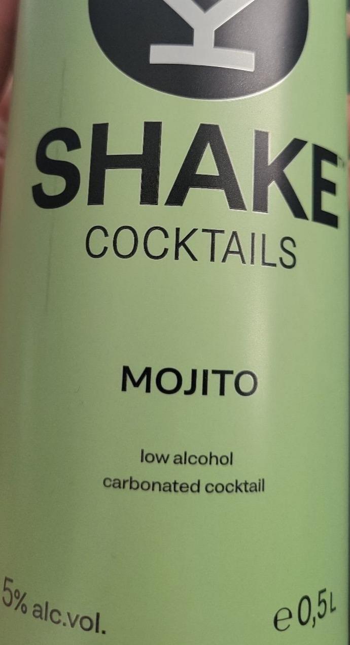 Фото - Напій слабоалкогольний сильногазований Shake Cocktails Mojito