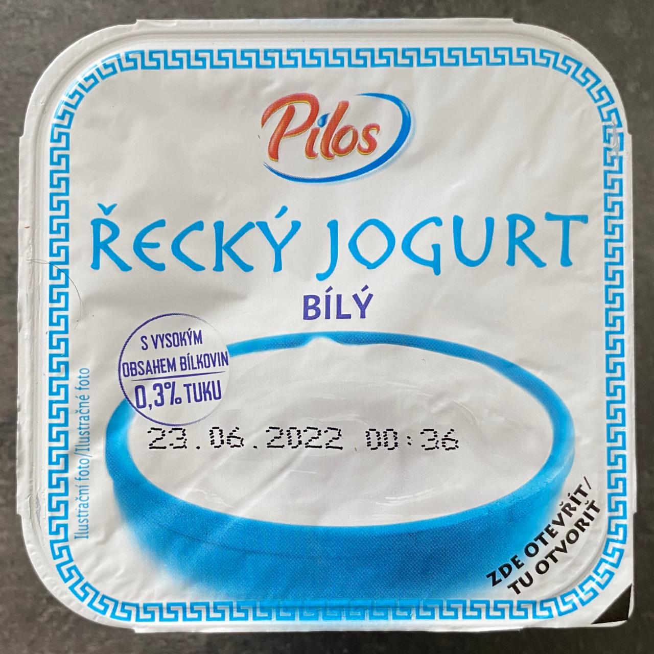 Фото - Грецький йогурт 0,3% Pilos
