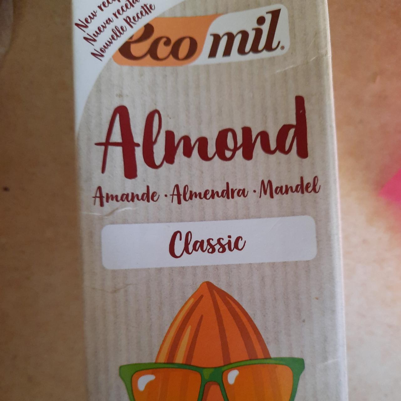 Фото - Мигдалеве молоко класичне Almond Classic Ecomil