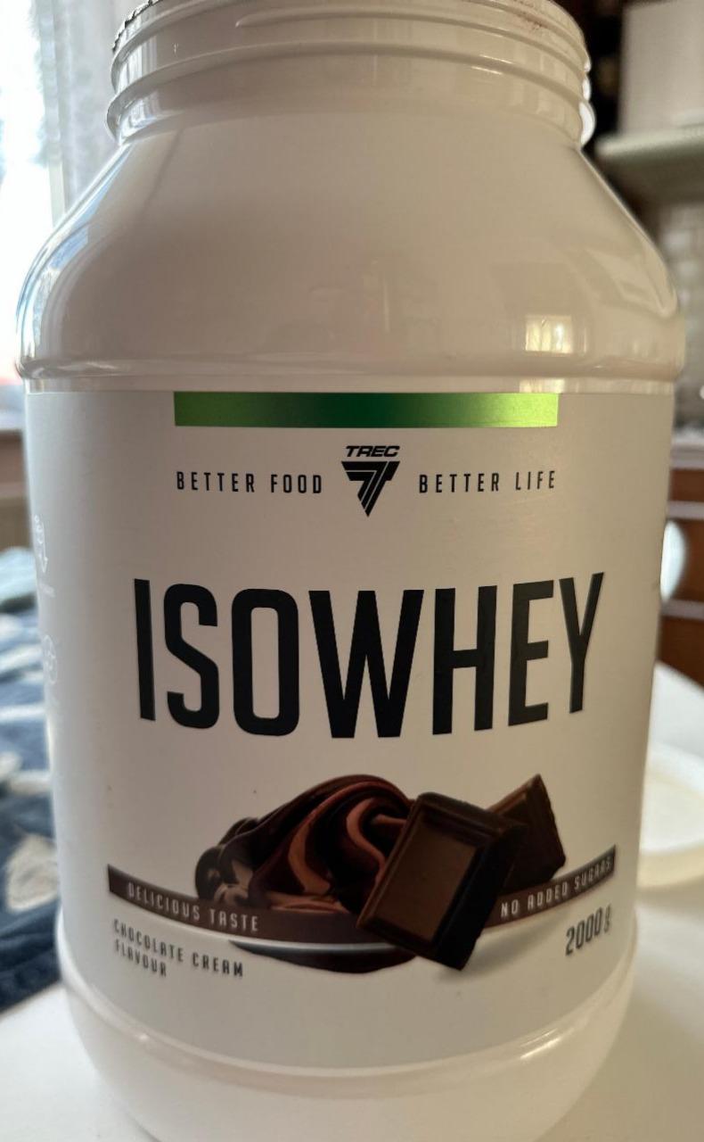 Фото - Протеїн IsoWhey chocolate Trec Nutrition